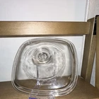 Vintage Pyrex A-7C Clear Glass Replacement Lid CorningWare USA