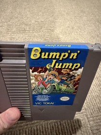 Bump'n Jump Nintendo NES Complete In Box CIB Authentic Tested