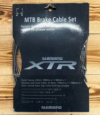 Shimano XTR Grey Brake Outer Housing/ Cable Set M950 M952 M960 NOS Retro Vintage