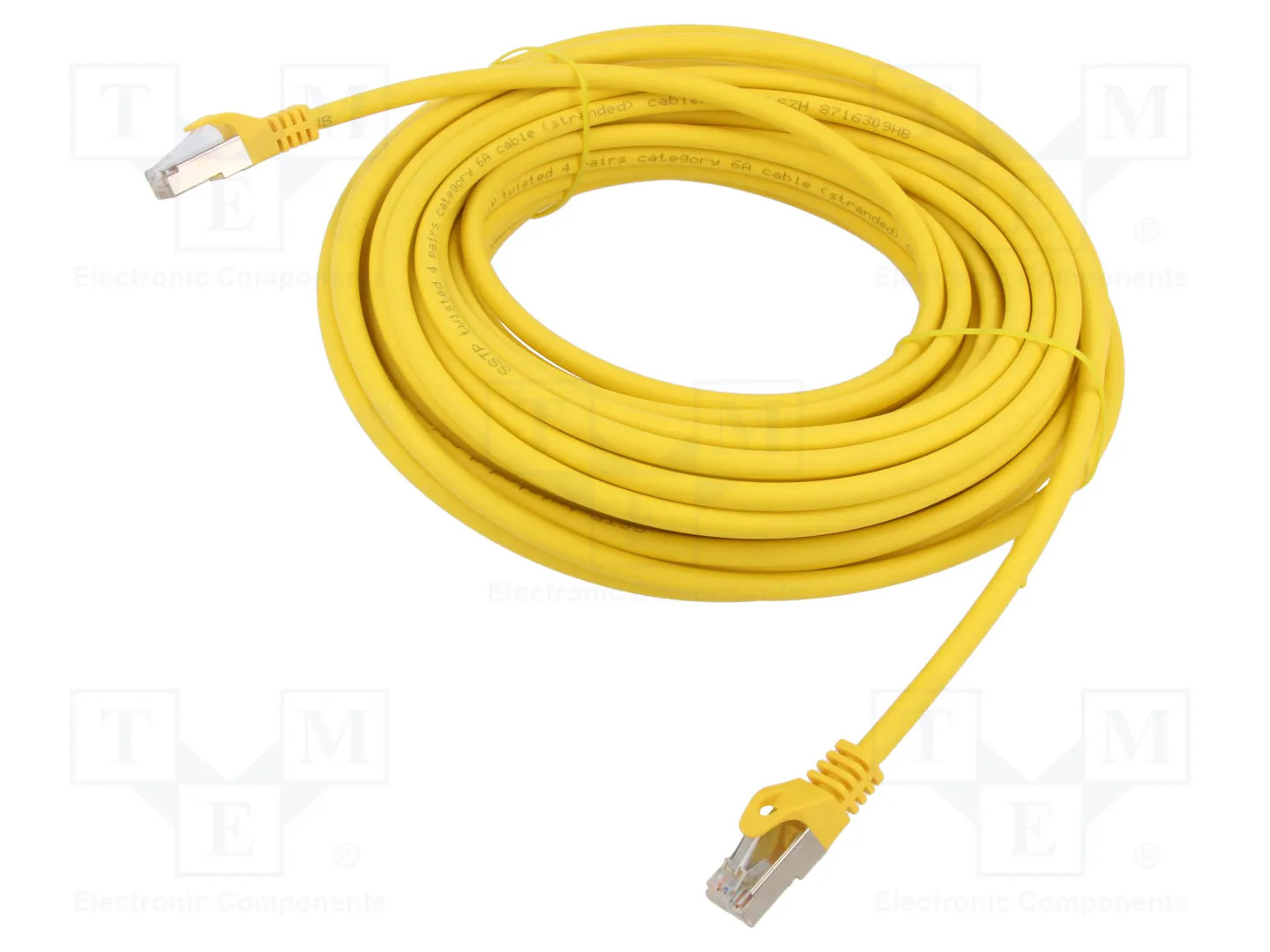 GEMBIRD PP6A-LSZHCU-Y-20M Patch cord