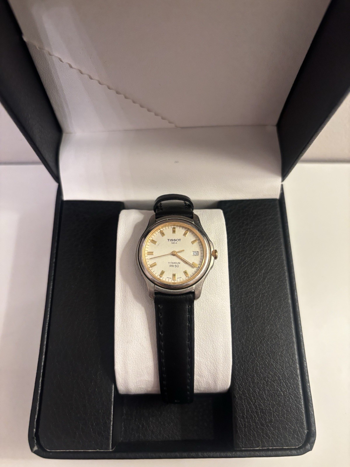 Vintage Tissot PR 50 Titanium Dress Watch Ref J136/236K Quartz