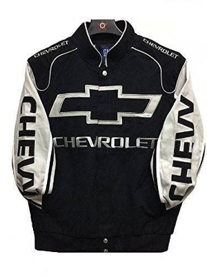 Chevrolet NASCAR Vintage Adult Racing Jacket Fully Embroidered Jacket