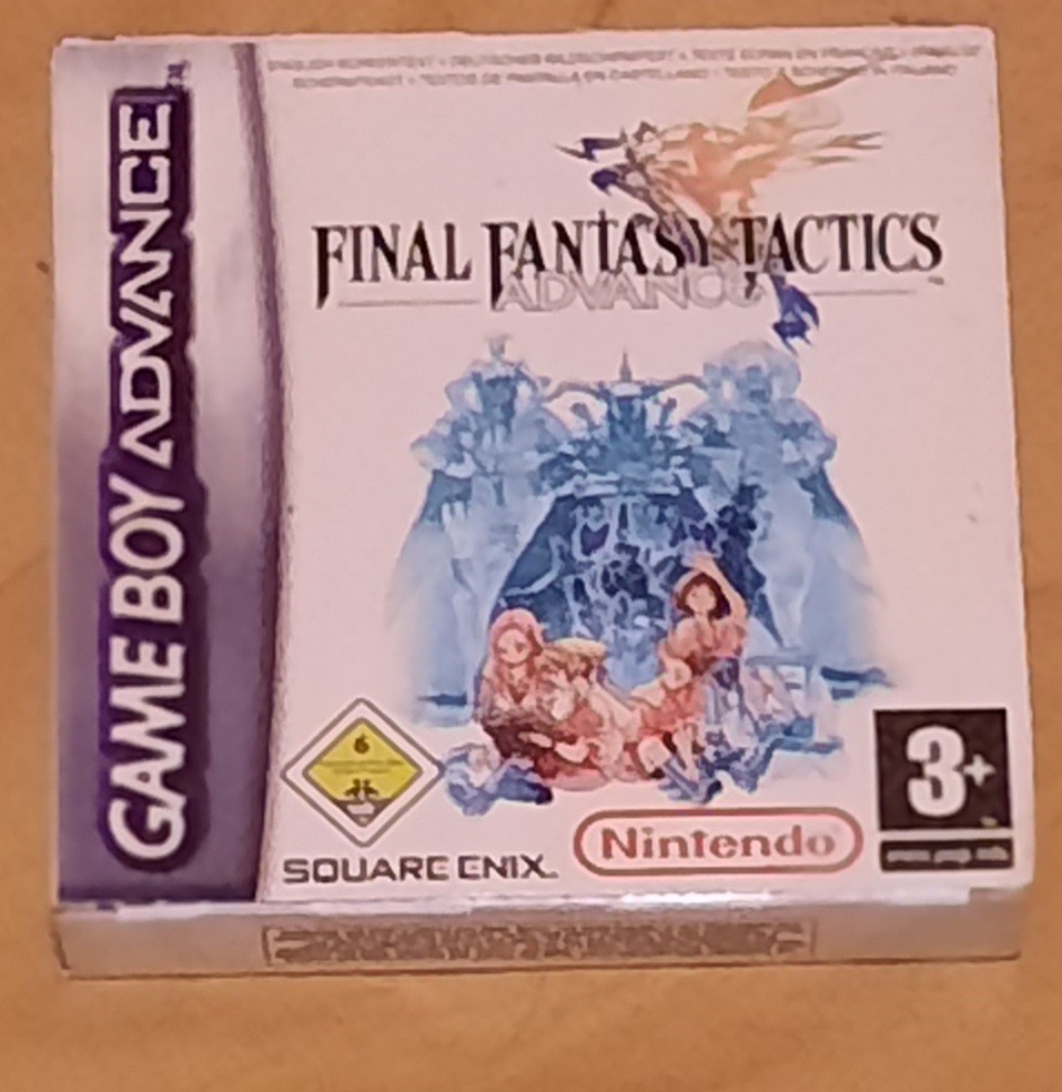 Final Fantasy Tactics GBA Game Boy Advance EUR - complet très bon état