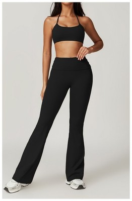 OG by Angelina Women's Black Two-Piece Flare Bottoms Small Available!