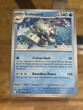 Golisopod 026/086 Chaos Rising Pokemon Card