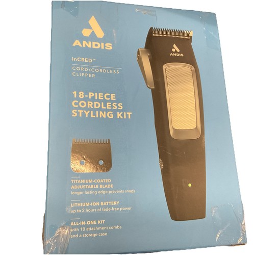 Andis inCRED CLIPPER Home Kit CLC-4 With Soft Carry Case