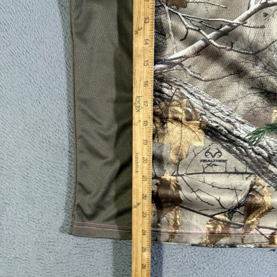 Realtree Game Winner Camo Short Sleeve Pullover Womens Shirt Medium - Image 4 of 4
