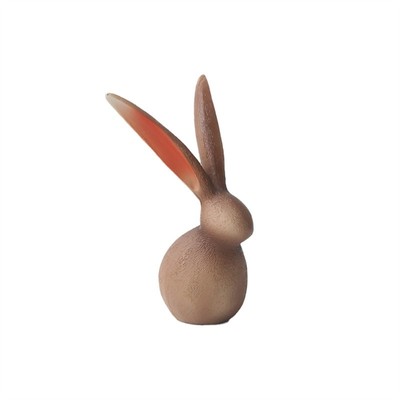 Resin Rabbit Easter Decorations Miniature Animal Figurine Resin Craft Rabbit