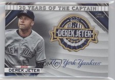 2020 Update 20 Years of the Captain Commemorative Derek Jeter Patch HOF 04tz