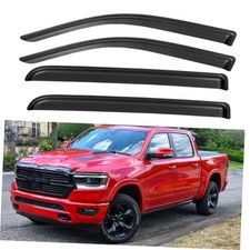 Window Visors Rain Guards for 2019-2026 Dodge Ram 2019-2026 ram 1500 Crew Cab