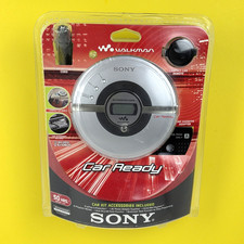 NEW Factory Sealed Sony Walkman - Portable CD Player Car Kit D-EJ106CK 2004