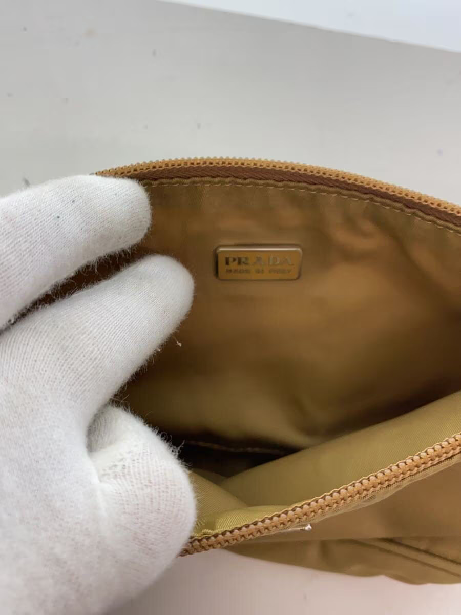 PRADA Handbag Nylon BEG MV633 thumbnail 6