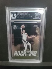2024 Totally Certified Rock the Rim Victor Wembanyama #25 Mirror Neon Orange/249