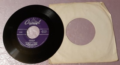 Stafford & MacRae Wunderbar/Beyond The Sunset by Capitol Records 7'' Vinyl 45rpm
