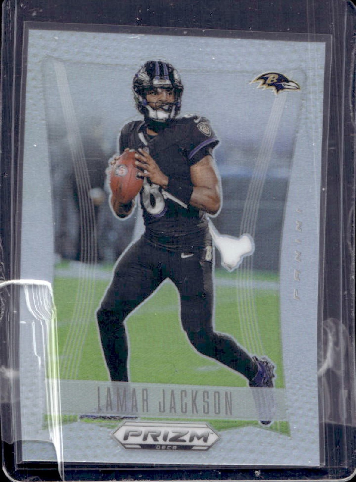 2024 Prizm Deca Lamar Jackson Silver #20 Ravens