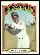 1972 Topps #299 Hank Aaron