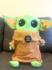 Star Wars The Mandalorian The Child Grogu Weighted Plush Stuffed Toy