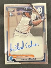 2024 Bowman Chrome - Prospect Autographs Anibal Salas #CPA-ASA (AU, RC)