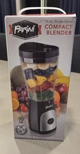 NEW- Parini Compact Blender 15 oz single serve  Removable Cup PORTABLE travel