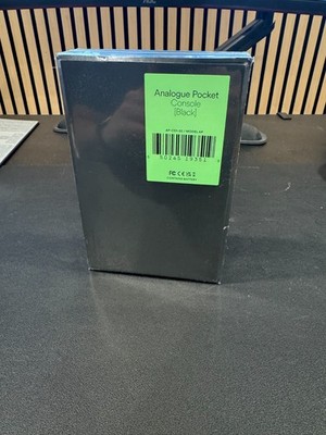 Analogue Pocket Handheld System - Black - Sealed in Box