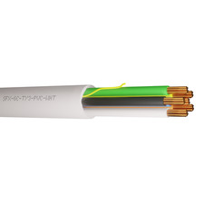 Securi-Flex SFX/6C-TY3-PVC-WHT-100 6 core alarm cable 100 M 0.14 per metre