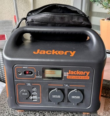 Jackery Explorer 1000  Tragbare Powerstation