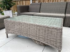 John Lewis Rye woven range outdoor coffee table