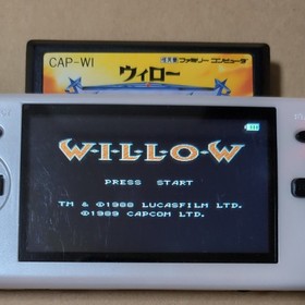 Box theory Willow WILLOW Capcom Famicom FC CAPCOM Retro game