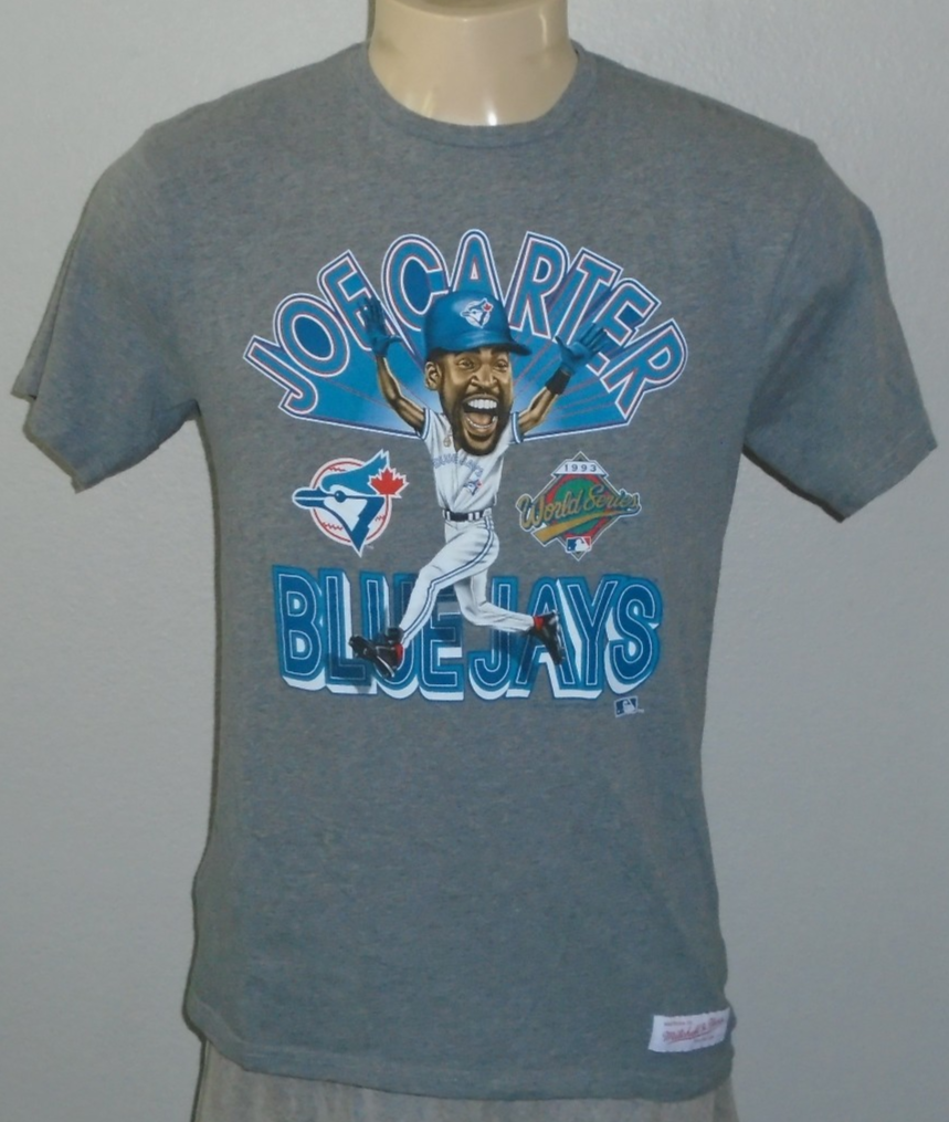 Joe Carter Toronto Blue Jays Mitchell & Ness 1993 World Series T