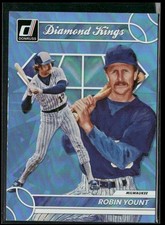 2023 Donruss Holo Carolina Blue Robin Yount #24 Milwaukee Brewers