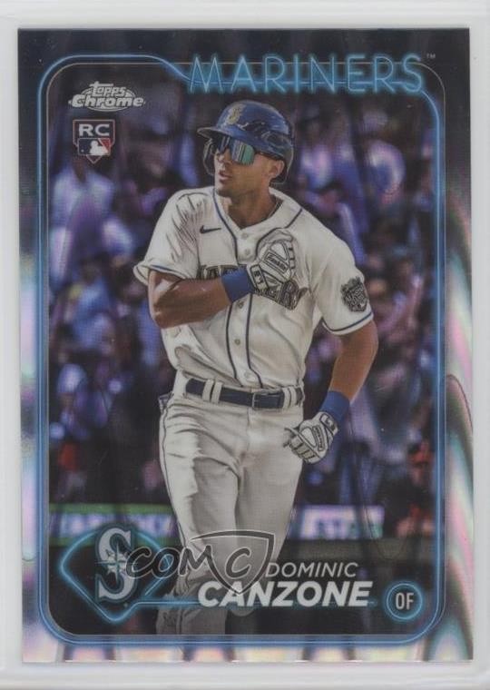 2024 Topps Chrome RayWave Refractor Dominic Canzone #133 17uf
