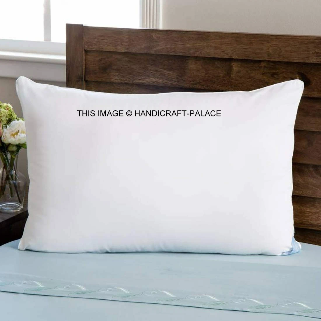 Oblong top pillow inserts