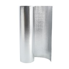 Aluminum Insulation Roll Double Foil Single Layer Air Bubble Wrap 1.2m/1m Wide
