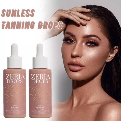 Gocce Abbronzanti Senza Sole 60ml Gocce Autoabbronzanti Idratanti per Corpo Migliore CONFEZIONE 2 - Foto 4 di 10