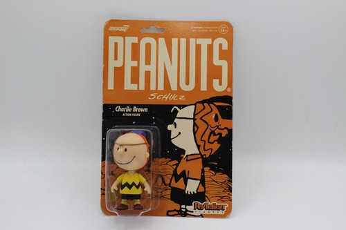 SUPER7 PEANUTS CHARLIE BROWN W/ MASK ACTION FIGURE REACTION C2755