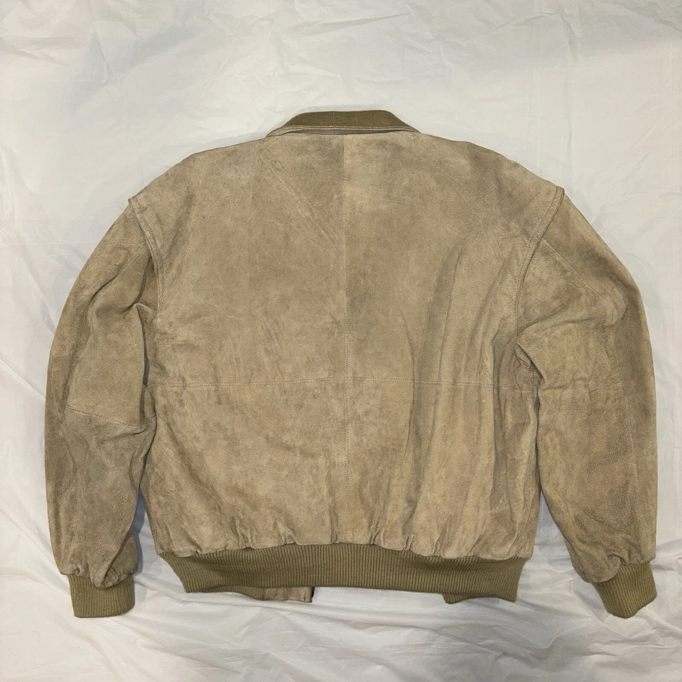 Vintage Members Only Suede Jacket Blanket Inside (Size 46) - Image 4 of 4