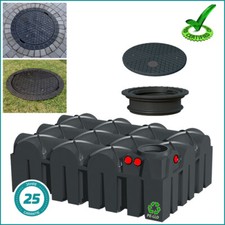 Abwassertank Abwassersammelgrube Fäkalientank Flachtank 7500 L