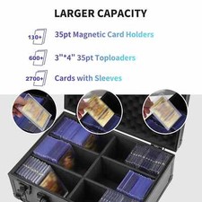 3-Fach Sammelkarten-Box Aus Acryl – Perfekt Zum Organisieren, Lagern & Präsentieren Von Booster Packs