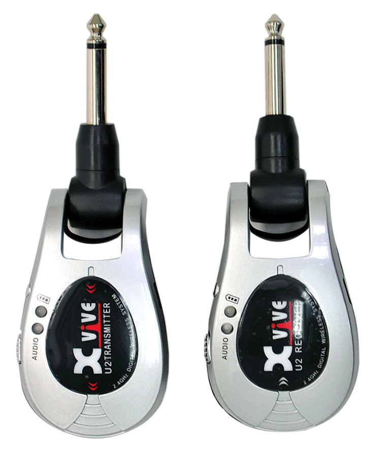 Xvive XV-U2 2.4GHZ Wireless Guitar System - Digital Guitar Transmitter  Receiver