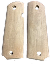 1911 Grips fits Colt / Gov Clones Custom Full-Size Unfinished Premium Walnut