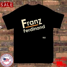 FRANZ FERDINAND Band Basic Logo T Shirt Full Size S-5XL