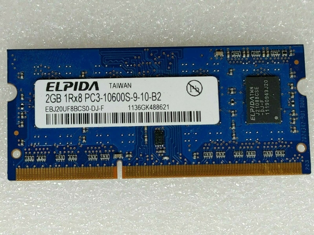 Elpida 2gb 2gb 1rx8 Pc3 10600s Ram 2gb 2rx8 Pc3 Shop