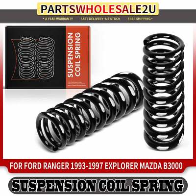 2x Front L&R Coil Springs for Ford Explorer 91-94 Ranger 93-97
