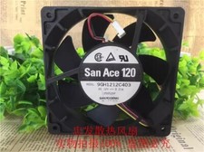 Sanyo 9GH1212C403 12025 DC12V 0.21A 12CM 3-Wire Dual Ball Cooling Fan