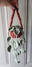 Crochet Hanging Monstera Plant Handmade Car Accessory