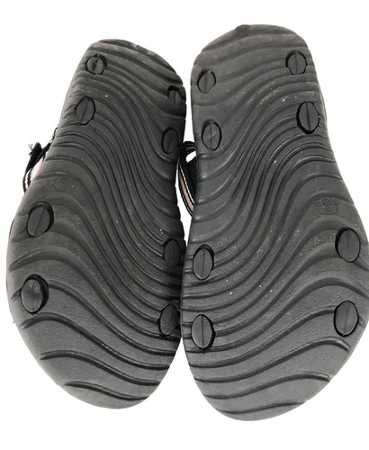 Beach Basics Womens SIze 6 Pink & Gray Adjustable Sandals Beach Pool Lake - Picture 11 of 12