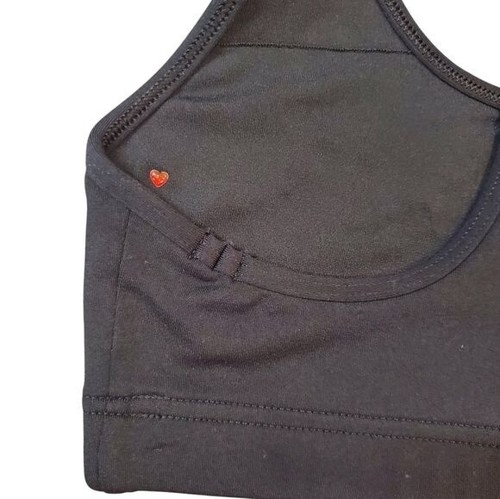 Lorna Jane Sports Bra Womens Small Black Racerback Activewear - Picture 5 of 10