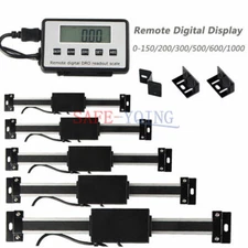 DRO Digital Readout Linear Scale Magnet Remote LCD Display CNC Milling Lathe