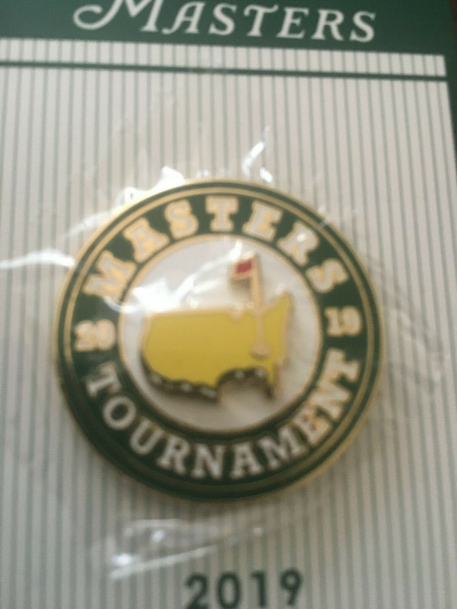 2019 Masters Tournament Commemorative Pin Golf Phil, Tiger, Rory
