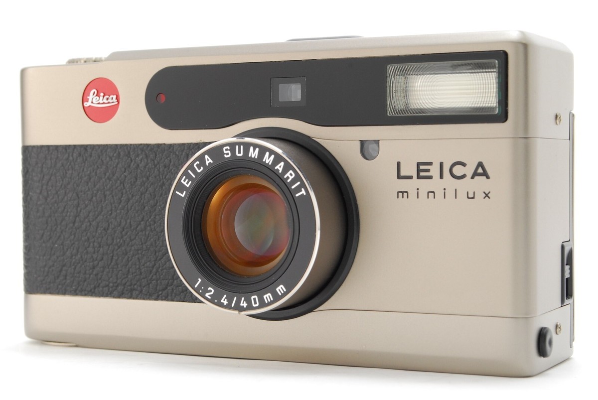 ★美品★ライカ LEICA minilux SUMMARIT 40mm f2.4 MINT] Leica Minilux Summarit 40mm F2.4 Silver 35mm Film